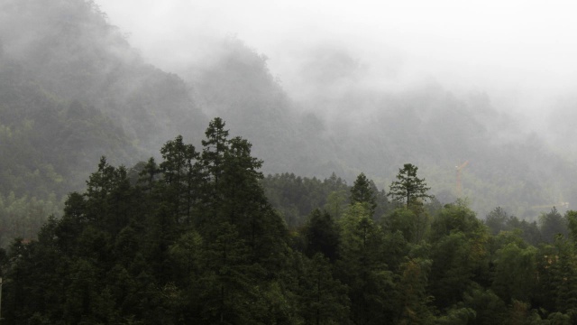 雾山视频素材