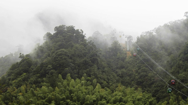 雾山视频素材