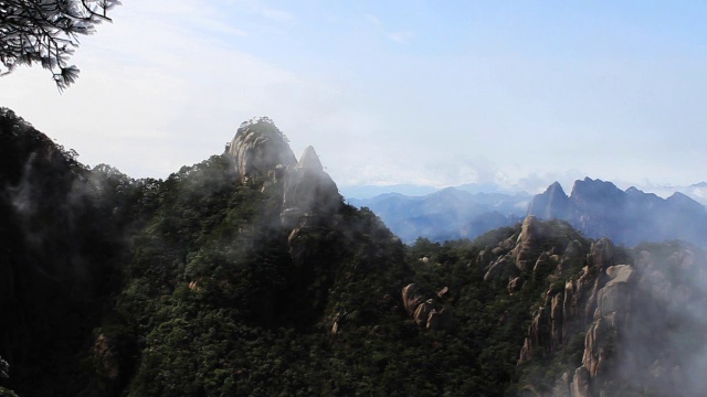 雾山视频素材