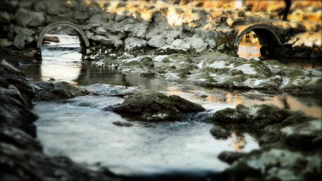 河流特写视频素材