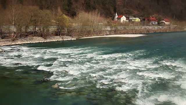 河急流视频素材