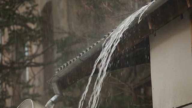 大雨视频素材