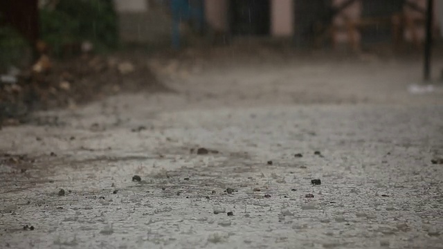 大雨视频素材