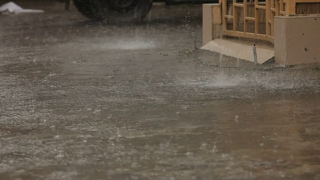 大雨视频素材