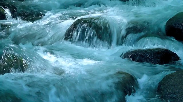 山区河流视频素材