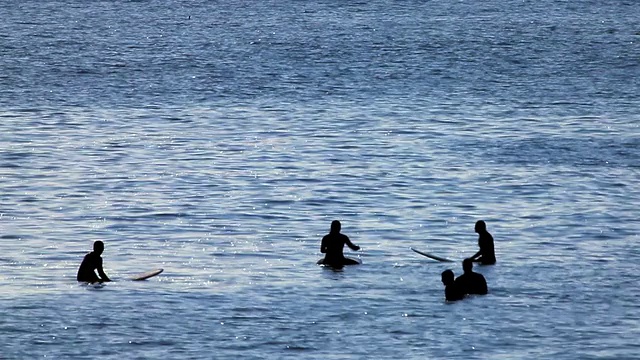 冲浪者浮动视频素材