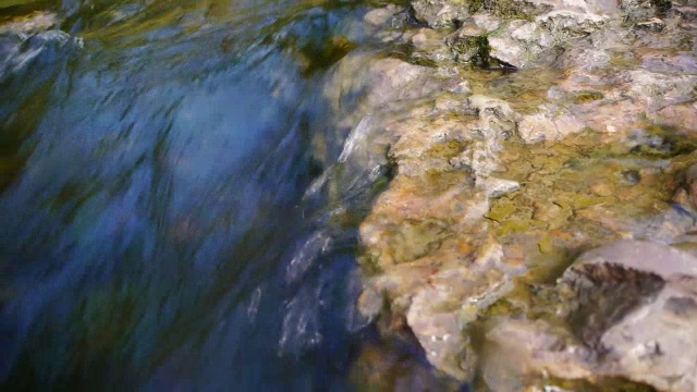 高清-流动的山河流_scene1视频素材