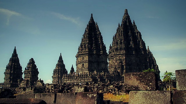 殿Prambanan视频素材