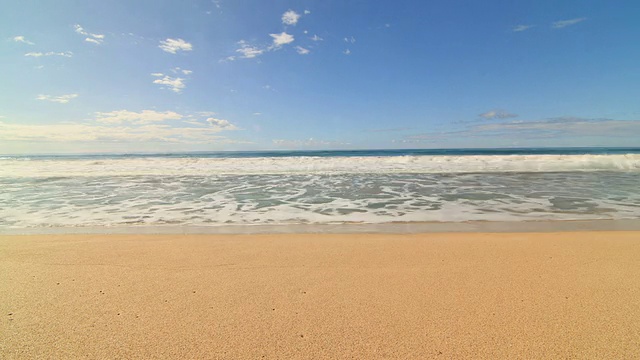 海滩时间流逝视频素材