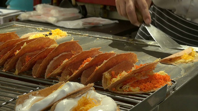 泰国煎饼甜点视频下载