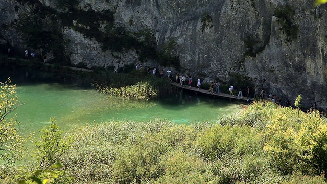 高清剪辑:Plitvice湖视频素材