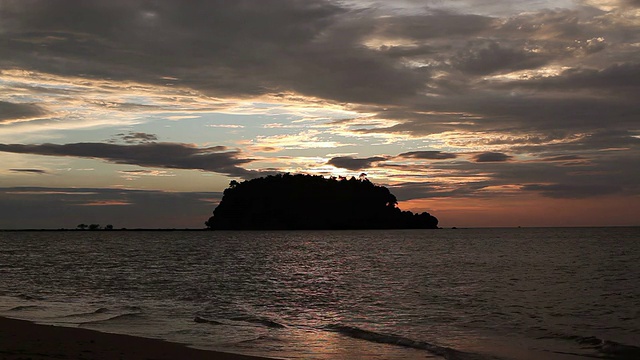 安达曼海上的日落视频下载