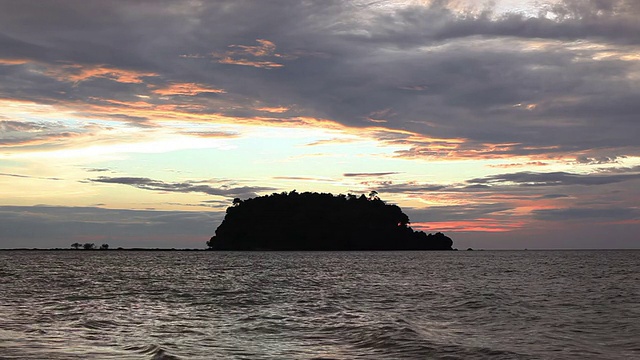 安达曼海上的日落视频下载