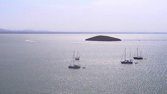 和平的海景。视频素材