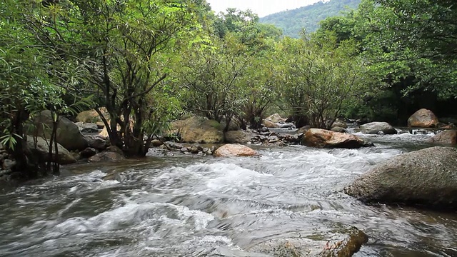 水流。视频素材