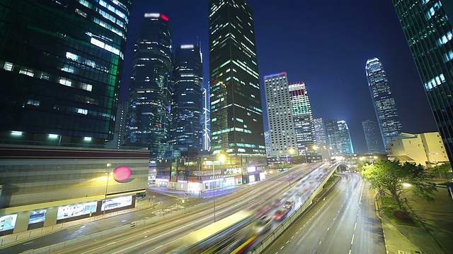 日落在香港视频素材