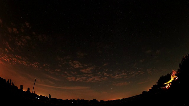 夜空视频素材