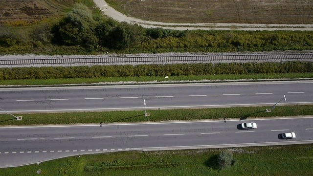 空公路航空视频素材