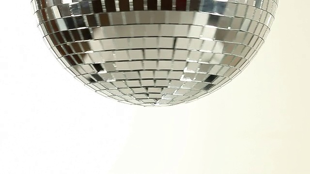 迪斯科mirrorball旋转视频素材