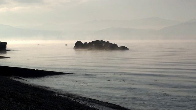 早上海景视频素材