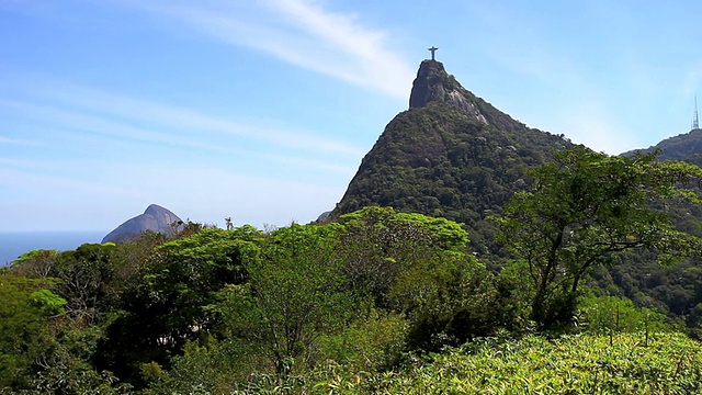 Corcovado，里约热内卢里约热内卢视频素材