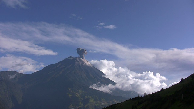 Tungurahua火山喷发视频素材