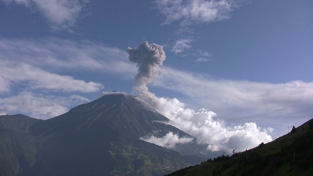 Tungurahua火山喷发视频素材