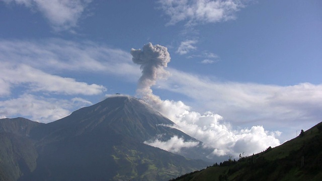 Tungurahua火山喷发视频素材