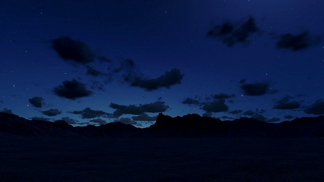 山景夜景，时隐时现视频素材