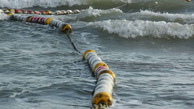 海洋浮标视频素材