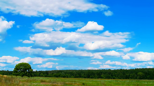 Cloudscape间隔拍摄视频素材