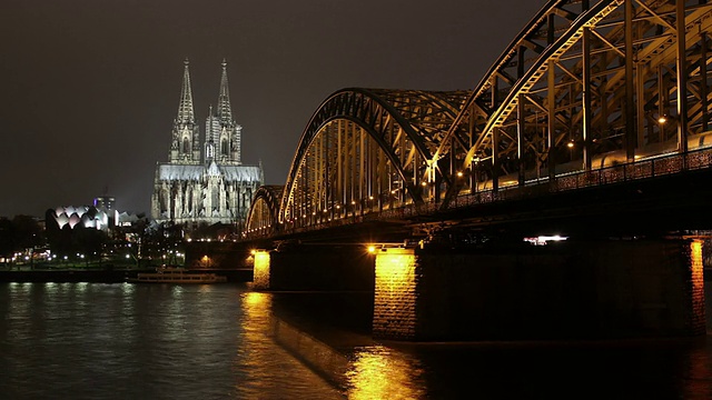 科隆天际线Dom (Köln) -时间流逝视频下载