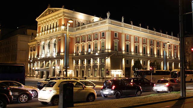 Musikverein,维也纳视频素材