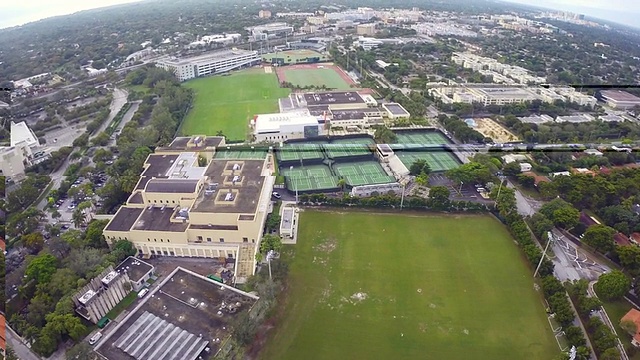 迈阿密大学运动场视频素材