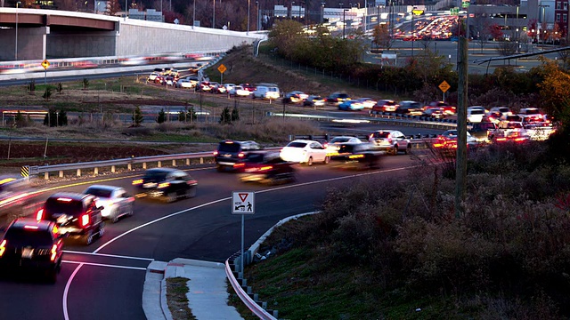 交通坡道环城公路视频下载