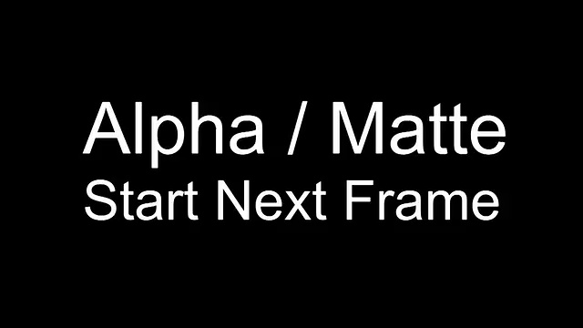 带有Alpha/Matte的法国旗过渡LtoR视频素材