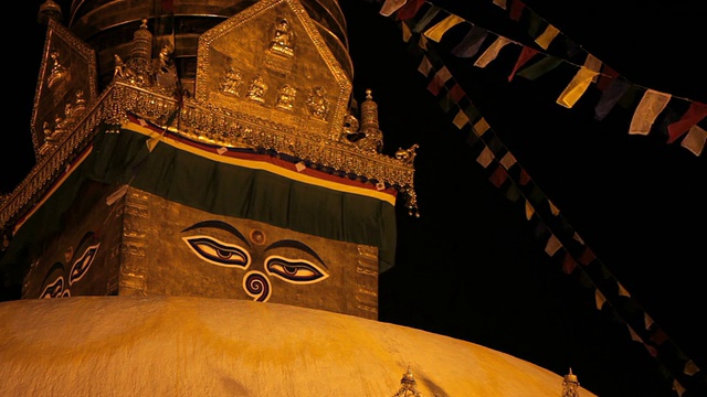 Swayambhunath，尼泊尔猴神庙视频下载