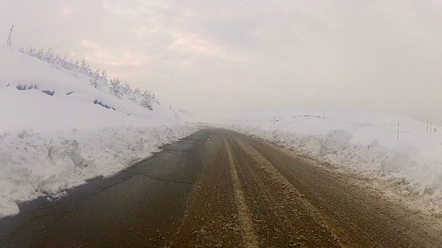 山雪驱动POV视频素材