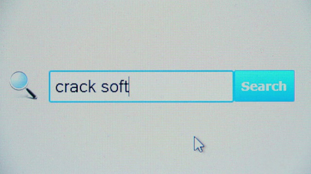 破解软件-浏览器搜索查询，互联网网页视频素材