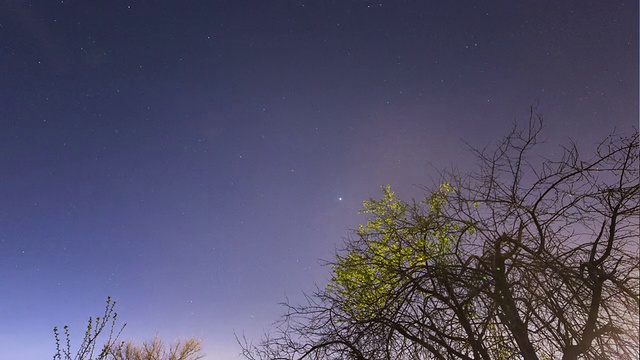 星空与银河视频素材