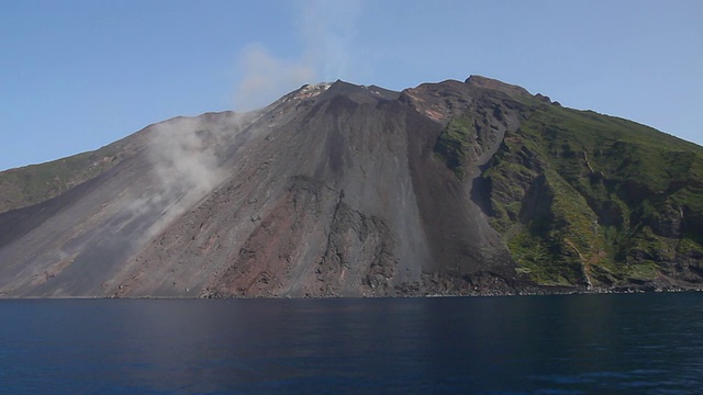 Stomboli火山、意大利视频素材