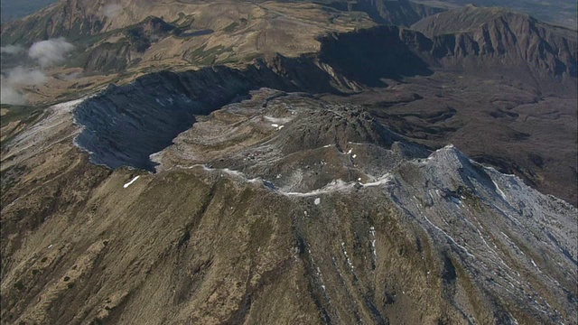 空中Chokai山视频素材