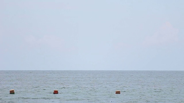 宁静而空旷的海视频素材