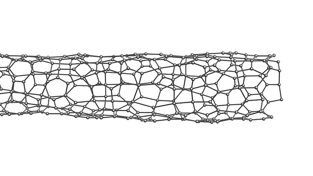 碳纳米管的动画视频素材