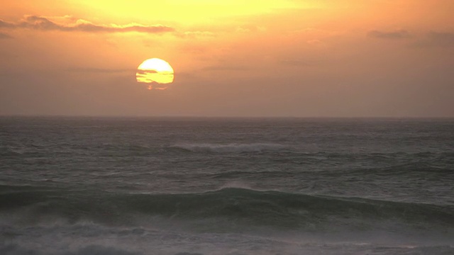 开普敦，夕阳西下视频素材