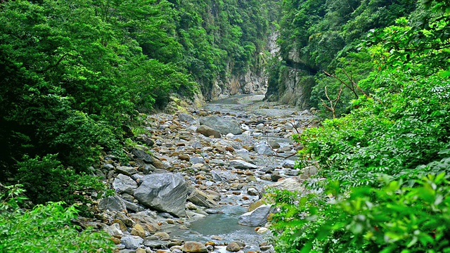 太鲁阁峡谷公园视频素材