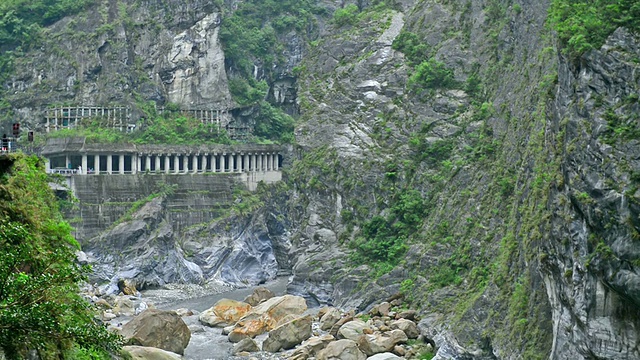 太鲁阁峡谷公园视频素材