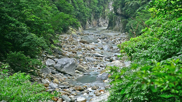 太鲁阁峡谷公园视频素材