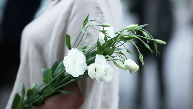 婚礼鲜花视频素材