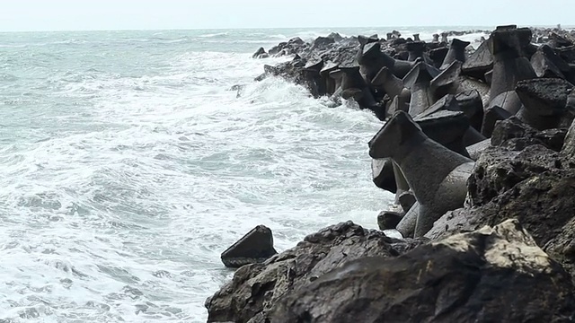 粗糙的海浪视频素材